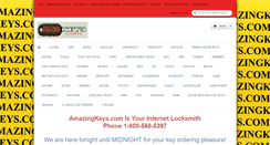 Desktop Screenshot of amazingkeys.com